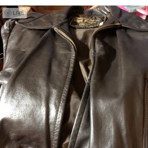 Leather jacket